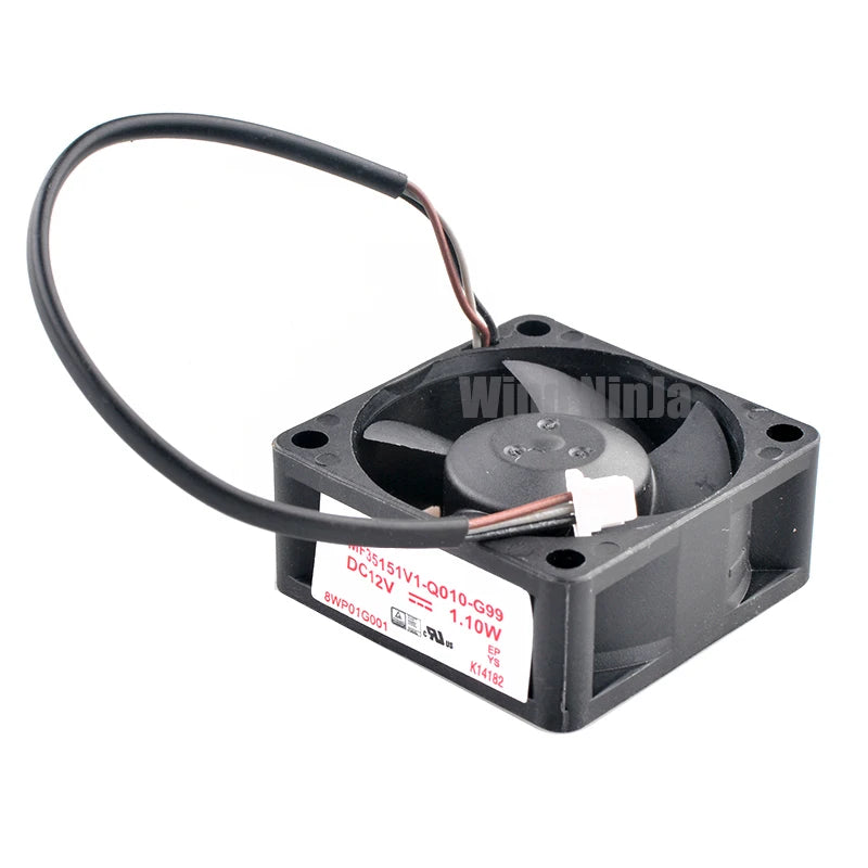 (2pcs) MF35151V1-Q010-G99 35mm Low Profile Axial Fan 35x35x15mm DC12V 1.10W Replacement Fan for Projector Computer Radiator