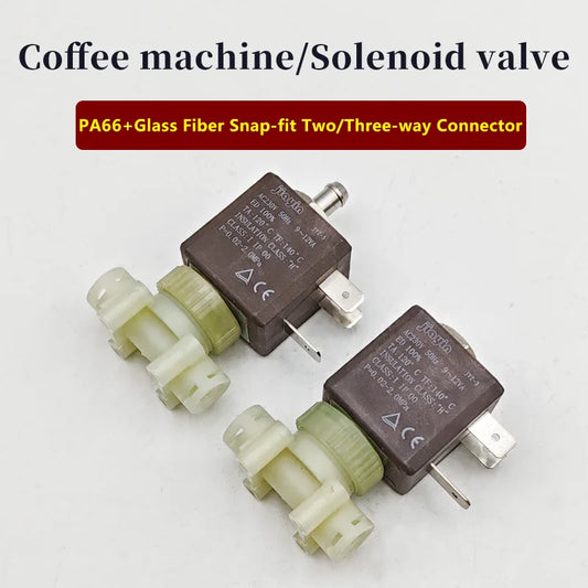 230V Solenoid Control Valve & High-temperature Resistant Steam Valve for Espresso Machine Accessories