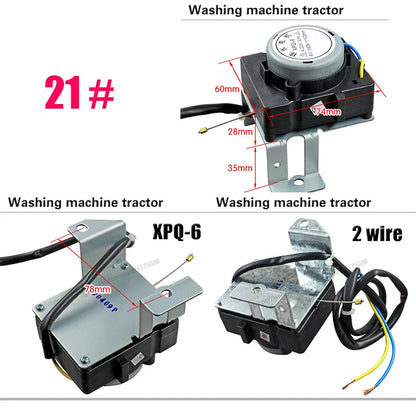 Fully Automatic Washing Machine Tractor Drain Switch Drain Motor Drain Valve Dehydration Motor