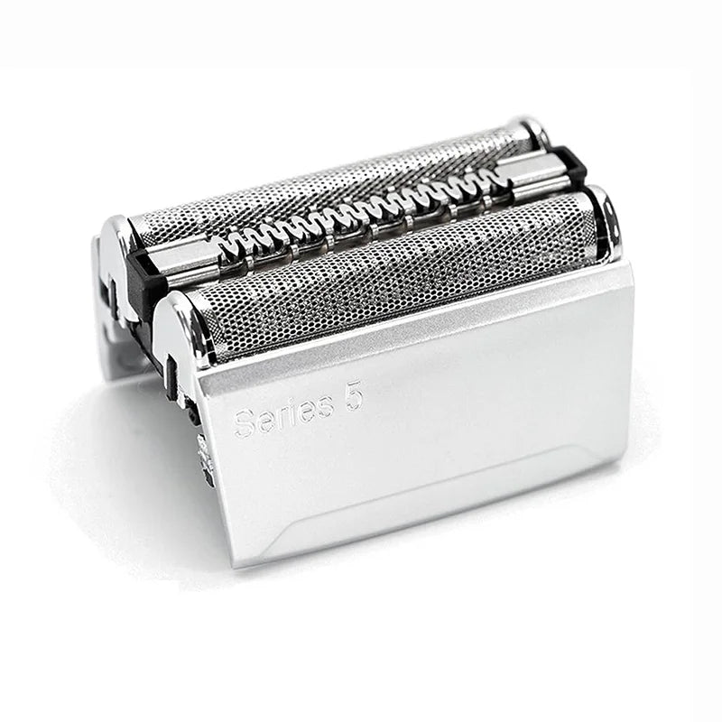 2PC 52S Electric Shaver Replacement Head Compatible with S5 Men's Razor Foil And Cutter Assembly for Series 5 5090,5190cc