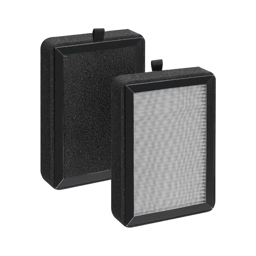 2Pcs Activated Carbon Filter for LV-H128 PUURVSAS HM669A/ROVACS RV60 Air Purifier Filter Accessory