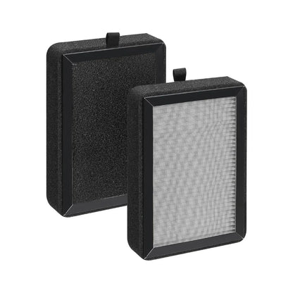 2Pcs Activated Carbon Filter for LV-H128 PUURVSAS HM669A/ROVACS RV60 Air Purifier Filter Accessory