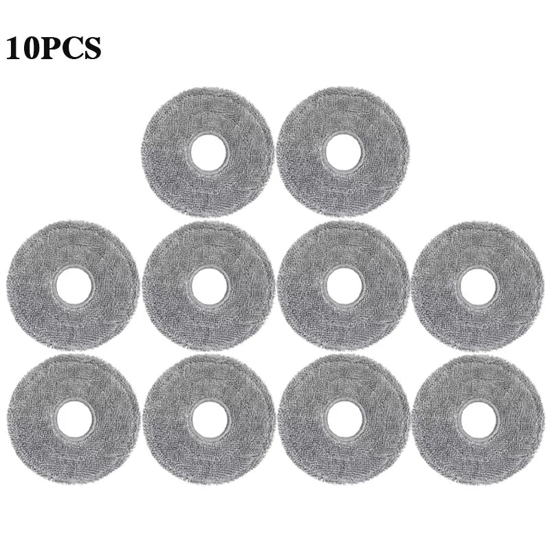 Compatible with Roborock Saros 10R / Saros 20 Robot Vacuum Spare Parts Main Side Brushes Mop Cloths HEPA Filters Dust Bags Accessories