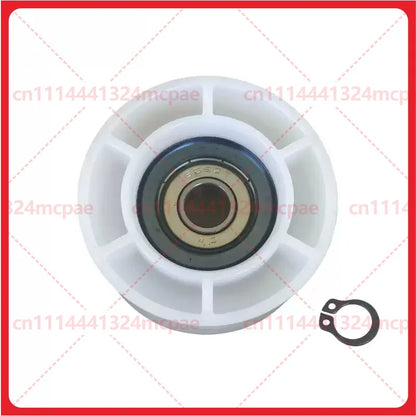 Compatible with Bosch Siemens Tumble Dryer Belt Tensioner Pulley Motor Idler Wheel Plastic Roller 00632045 Replacement