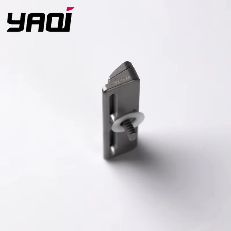 YAQI Excalibur Titanium Single Edge AC Safety Razor Head for Men Precision Shaving Replacement Razor Head