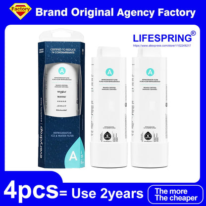 EDRARXD1 water filter replacement Compatible with Whirlpool EDRARXD1, Everydrop Filter A, EDRARXD1B,USPS Delivery in 3-5 Days, Duty-Free