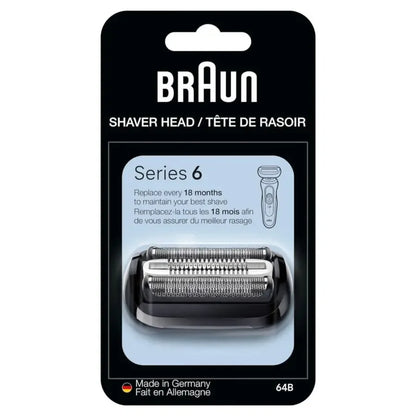 64B Replacement Shaver Head Compatible with Braun Series 6 / 6 Pro