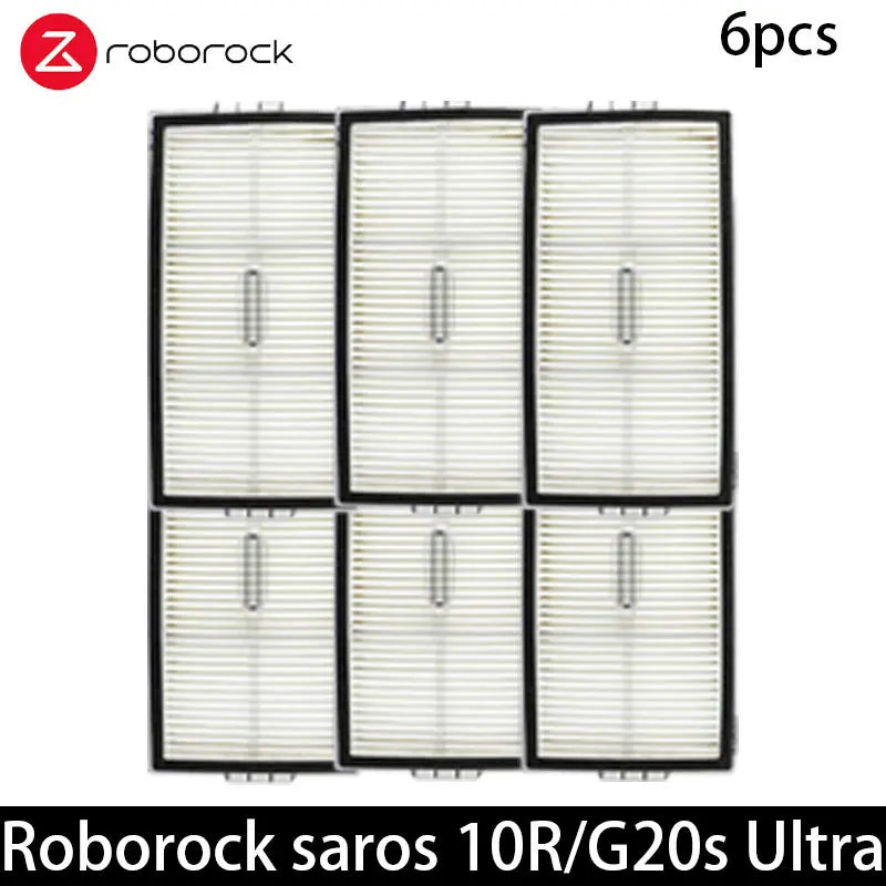 Compatible with Roborock Saros 10R/G20S Ultra Accessories Brush Filter Mop Cloth Dust Bag Spare Parts