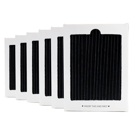 Replacement Refrigerator Air Filter Compatible with Frigidaire A66K / PAULTRA / EAFCBF — 6 Pack