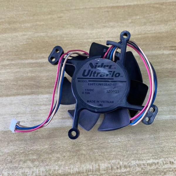 E60T13MS2BA7-57 Projector Fan DC12V 0.19A for CH-TW495 CH-TW570 CH-TW5200 CB-S18 S18+ X18 W18 X20 X21 projector