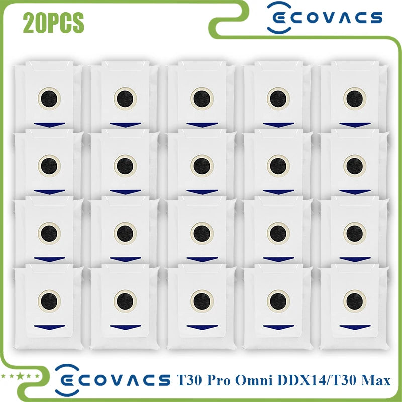 For Ecovacs Deebot T30 PRO OMNI / T30 Max / T30 / DDX14 Vacuum Cleaner Main Side Brush Filter Mop Cloth Replacement Parts