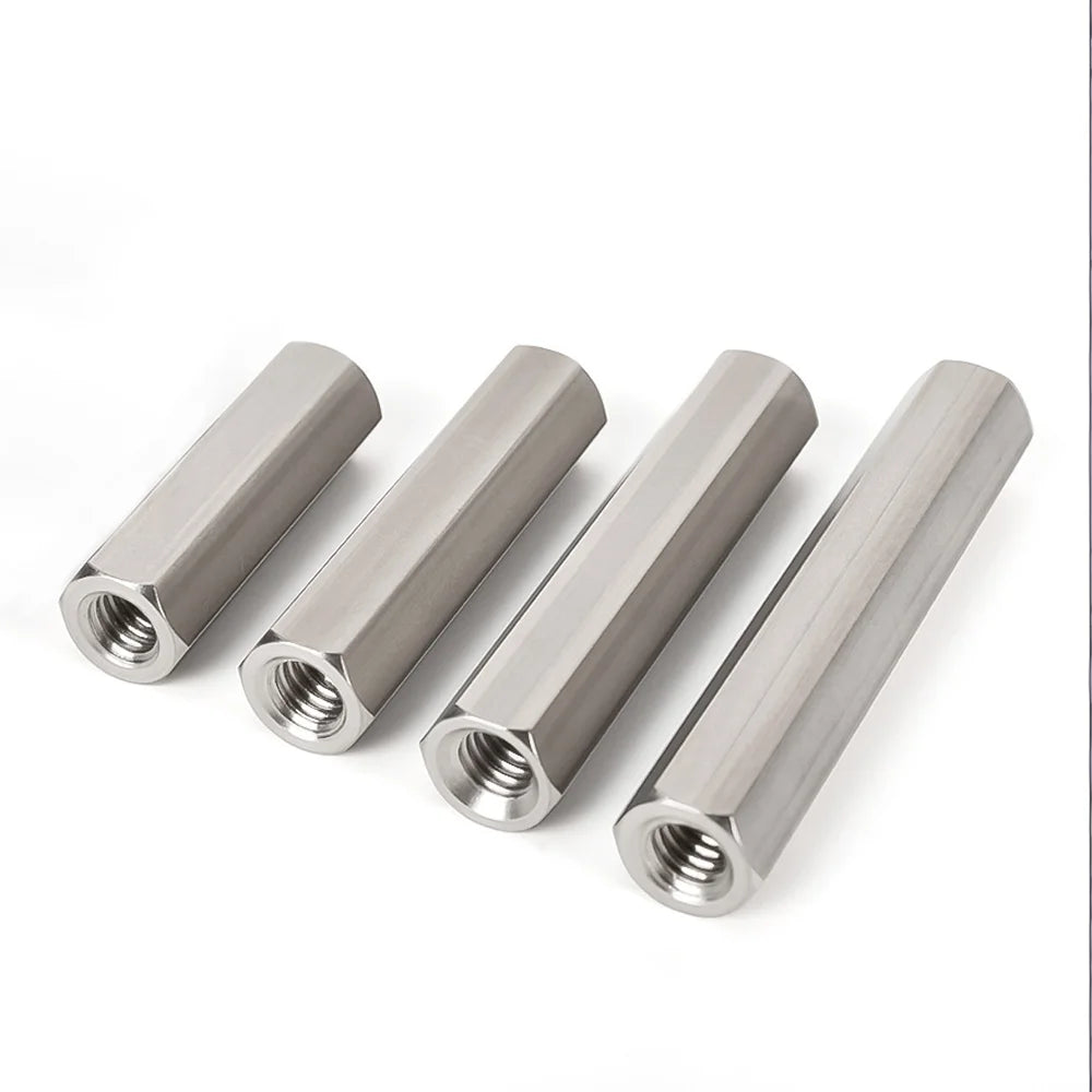 M2 M2.5 M3M4M5 M6 304 Stainless Steel Motherboard PCB Standoff Hex Column Pillars Board Rack Spacing Screw Bolts Spacer 2-60pcs