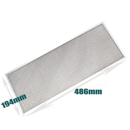 Range Hood Filter Cooker Hood Grease Filter Kitchen Extractor Ventilation Aluminium Aspirator Filter Mesh