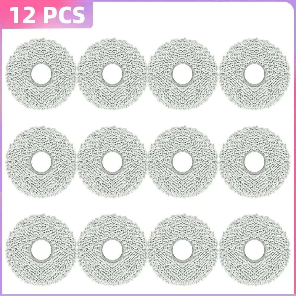 Compatible with Ecovacs Deebot T30C / T30C OMNI Parts Main Roller Side Brush Filter Mop Cloth Dust Bag