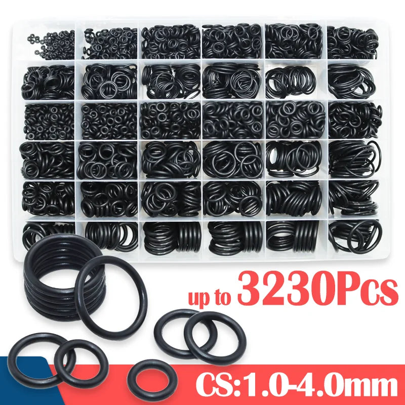 Up to 3230p O-ring Rubber NBR Seal Washer O Ring Kit Repair Faucet Pipe Car Plumbing Gasket High Temperature Oring