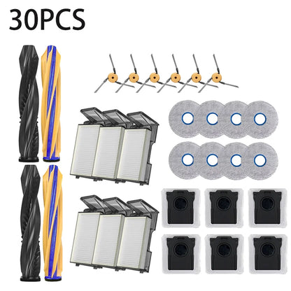 Dreame X60 Ultra Robot Vacuum Spare Parts Consumables Main Side Brush Hepa Filter Mop Cloth Dust Bag Accessories