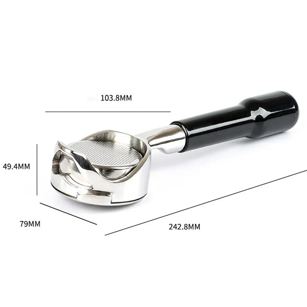 58MM 2ears Stainless Steel Coffee Handle Filter for Gaggia/Baby/Classic Coffee Machine Bottomless Hollow Portafilter Tool