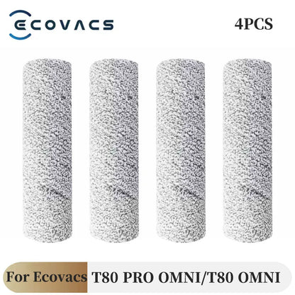 For ECOVACS T80 PRO OMNI / T80 OMNI Vacuums Cleaner Main Roller Mop Cloth Side Brush Dust Bag HEPA Filter Replacement Accessorie