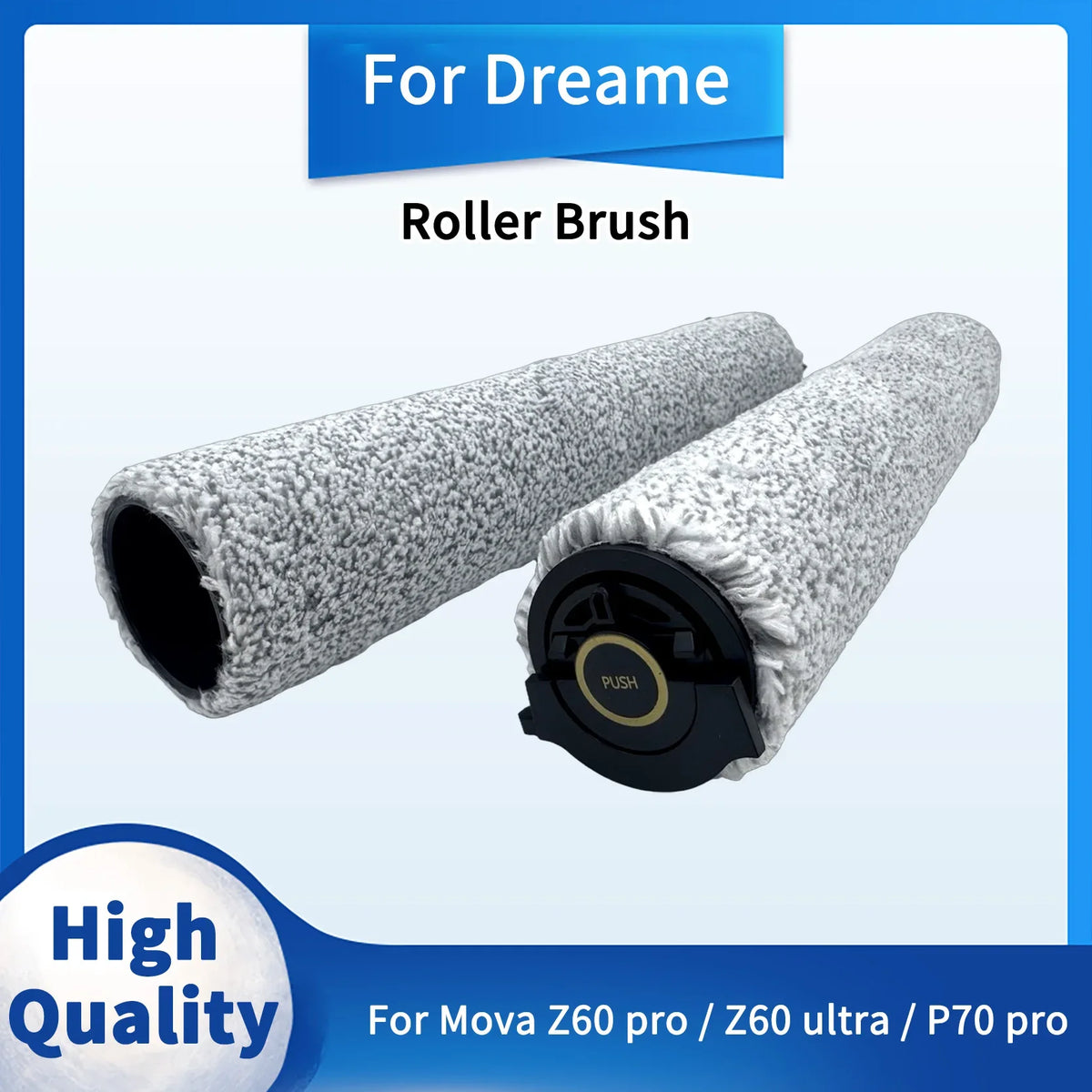 Mop Roller Brush for Dreame Mova Z60 pro / Z60 ultra / P70 pro / Robot Vacuum Cleaner Spare Parts Accessories