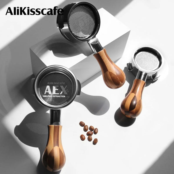 58mm Coffee Bottomless Portafilter Naked E61 Gaggia Nuova Hibrew H10a Breville 9series Espresso Accessories Barista Tools Gifts