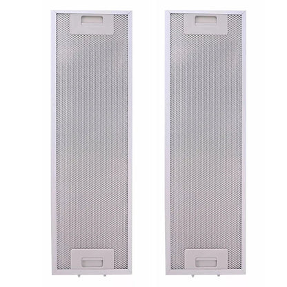 2Pcs Cooker Hood Filters Aluminum Range Hood Filters Metal Mesh Extractor Vent Filter For IAG9SE4 RS6W RSFR8S RS6S Grease Filter