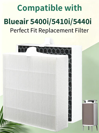 Air purifier filter replacement kit Compatible with Blueair 5400i 5410i 5440i Household air purifiers in the 5400 series