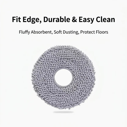Compatible with Roborock Q Revo MaxV/Q Revo S/Q Revo Pro Robot Vacuums Cleaner Accessory Dust Bag Main Side Brush HEPA Filter Mop Cloths Spa