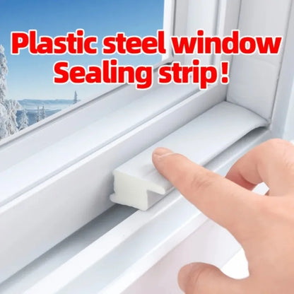 TPU Seal Strip Set for Sliding Windows and Door Windproof Soundproof Dustproof for Outer Inner Middle Gap Door Bottom