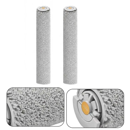 Replacement Roller Brush Mop For Qrevo For Edge 2 Flow Robot Vacuum Cleaner Fiber Cleaning Accessory Parts Set
