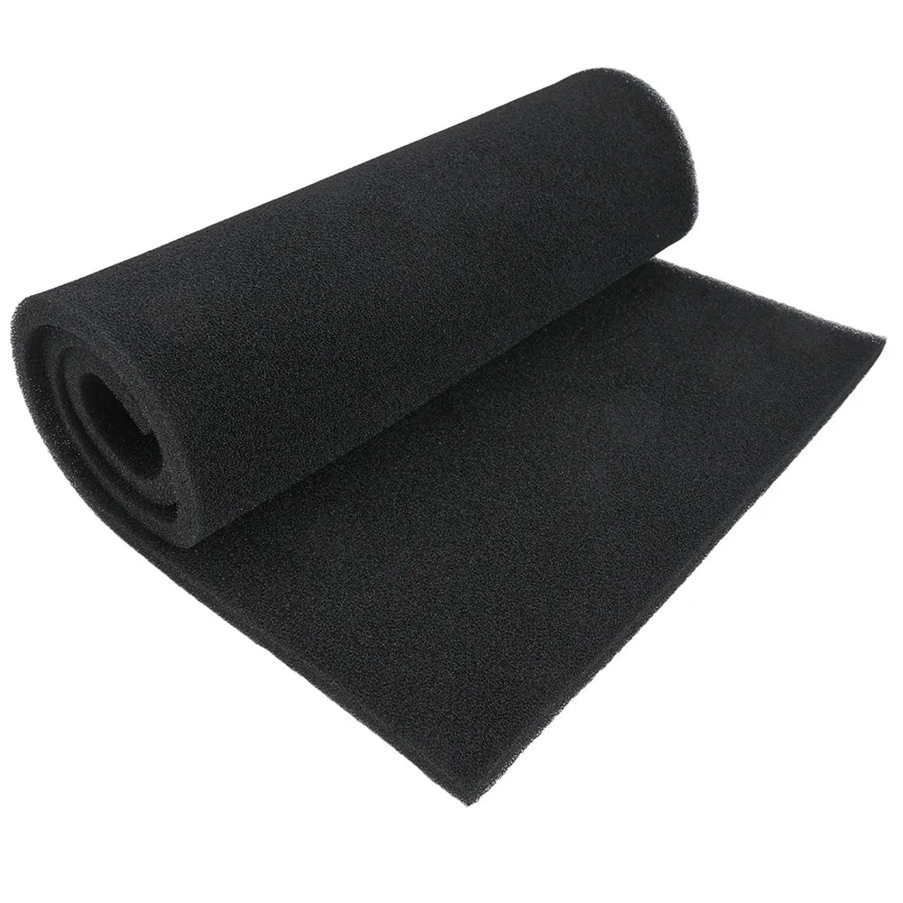 1mx40cm Air Conditioner Filter Replacement Activated Carbon Filter Sponge Sheet For Air Purifiers Range Hood Filters Vent Filter
