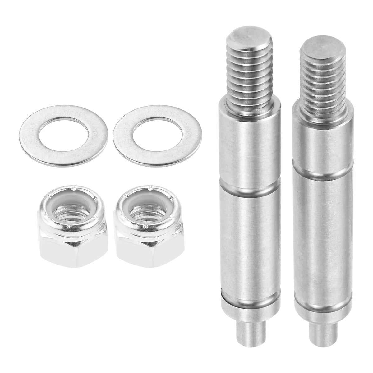 2pcs W10359269 Dryer Drum Roller Shafts Left & Right Side Kit Compatible with Whirlpool Crosley W10359270 AP6020386 PS11753705 339489 K34908