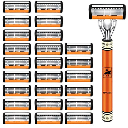 Six-Layer Manual Razor Set