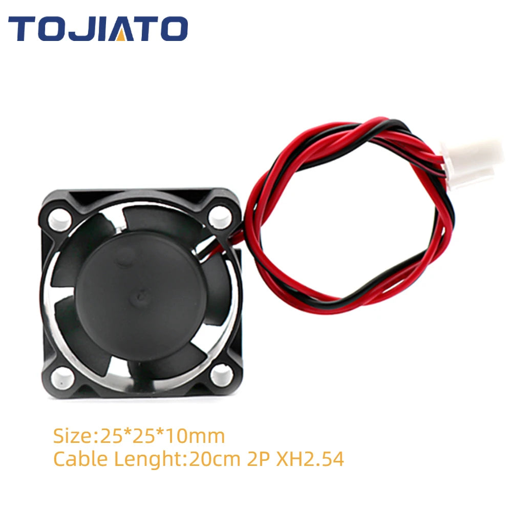 DC Brushless Cooling Fan 2510/3010/4010/5010/5015/6015mm 12V/24V 2Pin Dupont Wire Centrifugal Turbo Blower for 3D Printer Parts