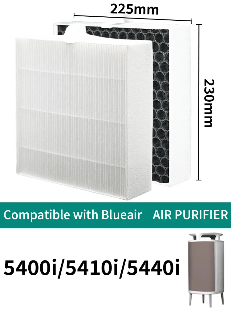 Air purifier filter replacement kit Compatible with Blueair 5400i 5410i 5440i Household air purifiers in the 5400 series