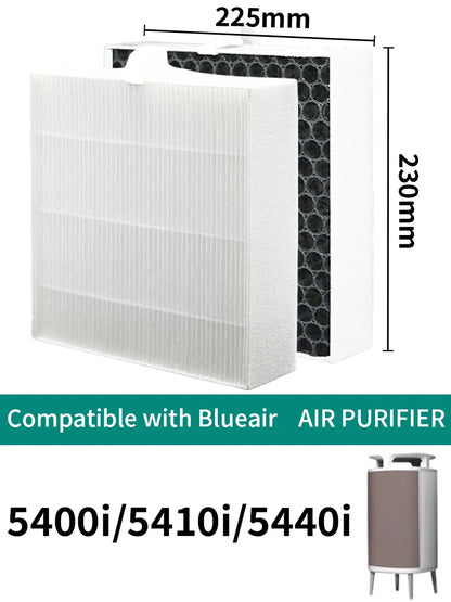 Air purifier filter replacement kit Compatible with Blueair 5400i 5410i 5440i Household air purifiers in the 5400 series