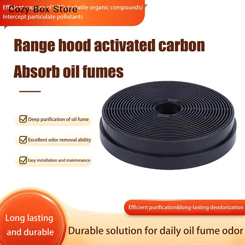 [ZY]1/2Pcs Activated Carbon Range Hood Filter Diameter For Range Hood Pull-out Internal Circulation Filter Replacement Part[ZY]