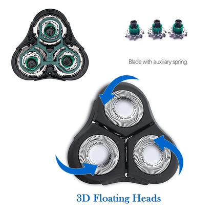 RQ11 Replacement Shaver Head - Upgraded for Phillips Norelco Senso-Touch 2D 1100 Series (1150x/1160x/1170x/1180x)