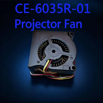 Projector Fan Compatible with CH-TZ2100 TZ2800 TW5400 TW5600 TW5700 TW5750 Model CE-6035R-01 Replacement Part for Projection Sys