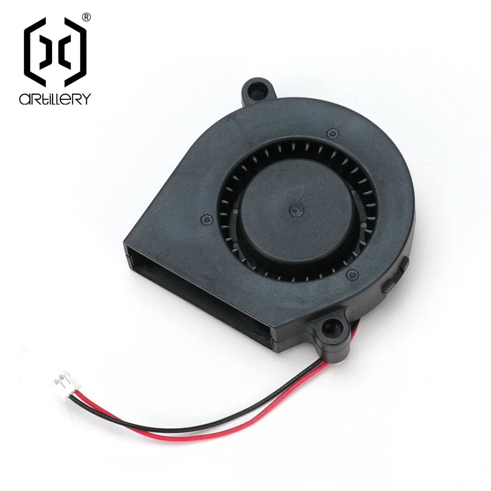 Artillery X4 Pro/Plus 3D Printer Extruder Cooling Blowing Air Brushless DC Fan 5015 24V 0.3A EFC-05C 24H Radiator