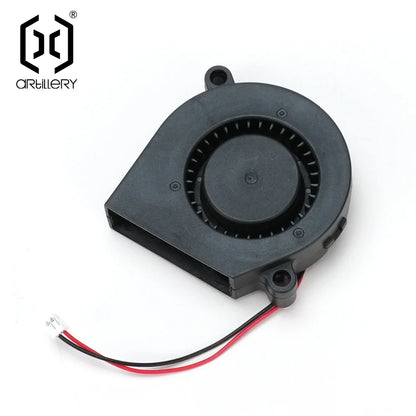 Artillery X4 Pro/Plus 3D Printer Extruder Cooling Blowing Air Brushless DC Fan 5015 24V 0.3A EFC-05C 24H Radiator