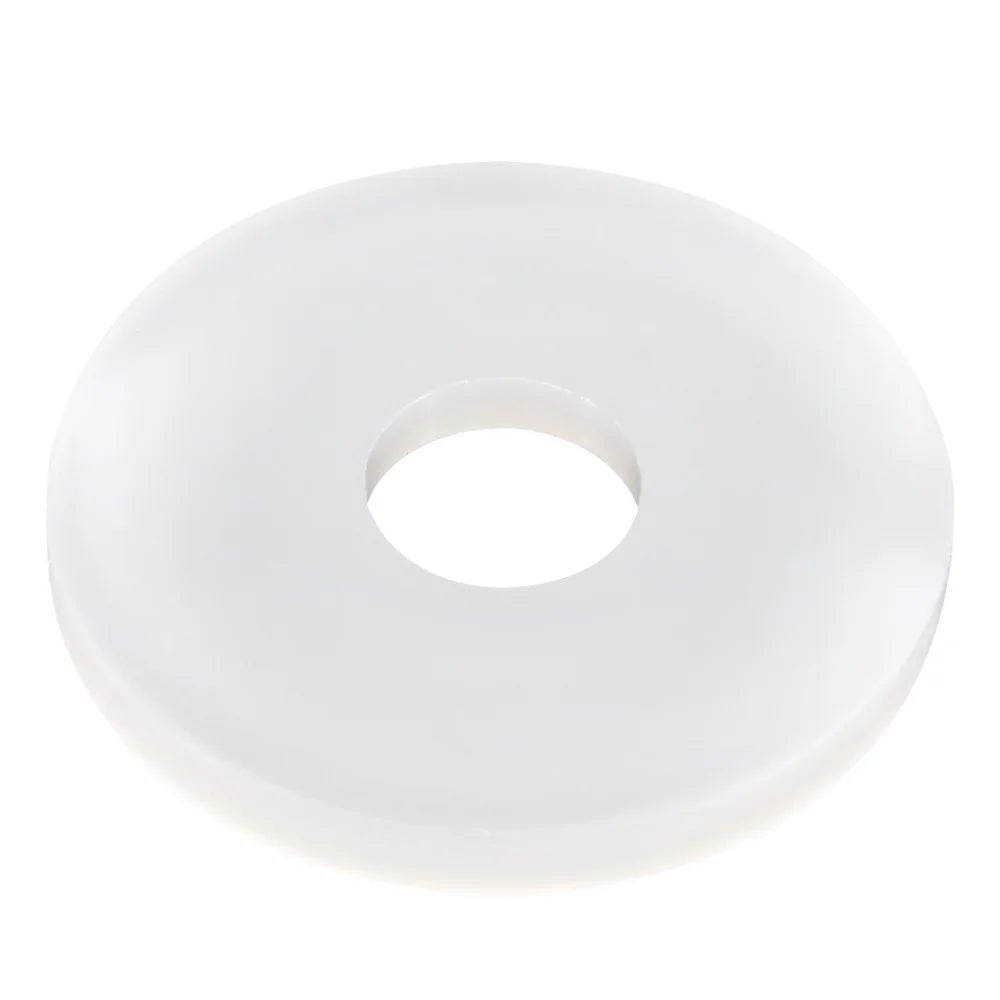 M2-M24 Black or White Nylon Flat Washers Rubber Spacer Plastic Washer Insulation Sealing Hard Gaskets For Screw Bolts