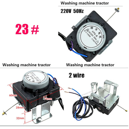 Fully Automatic Washing Machine Tractor Drain Switch Drain Motor Drain Valve Dehydration Motor