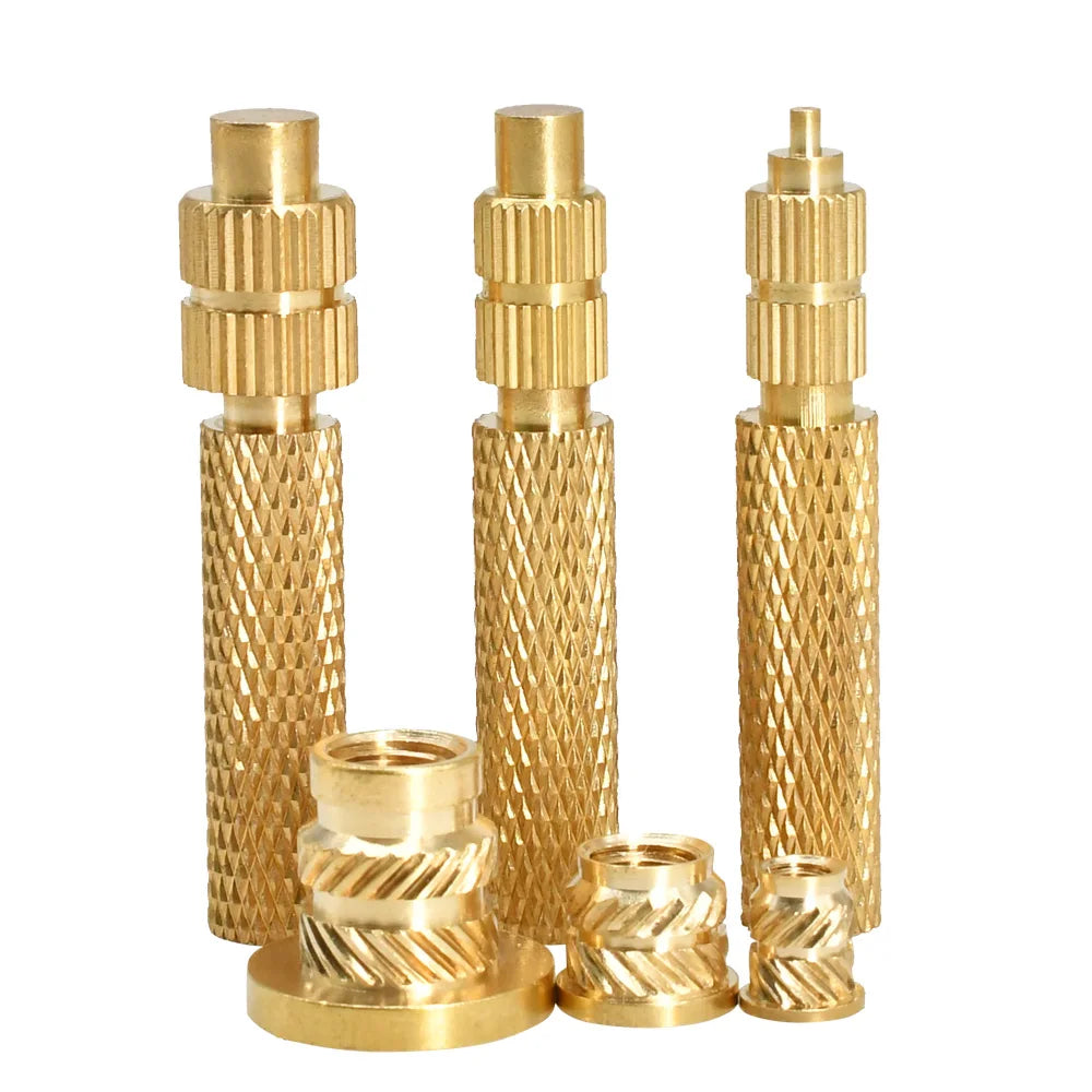 Flange Insert Nut Iron Tip Soldering Brass Thread Embedded Kit Heat Insertion Tool 3D Printer Accessories M2 M2.5 M3 M4 M5 M6M8