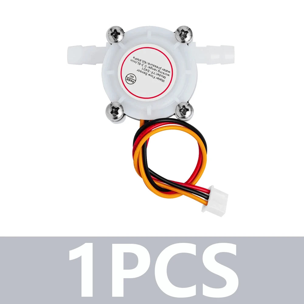 1~10PCS EGBO Hot Water Coffee Flow Sensor Switch Meter Flowmeter Counter 0.3-6L/min YF-S401 YFS401