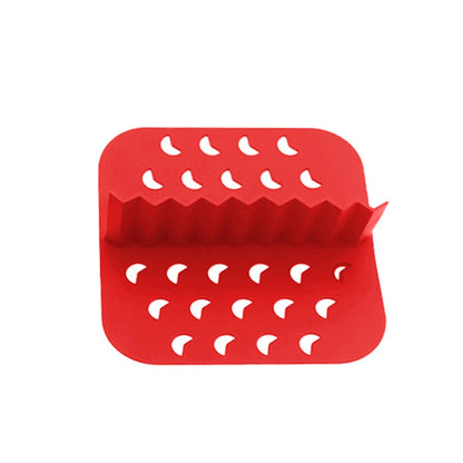 Square Air Fryer Silicone Basket Pot Reusable Foldable AirFryer Mold Liners Bpa Free Oven Baking Tray Mat Kitchen Accessories