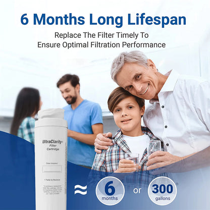 Replacement Refrigerator Water Filter Compatible with Bosch 9000194412 / 644845 / B26FT70SNS / B22CS80SNS / B22CS50SNS