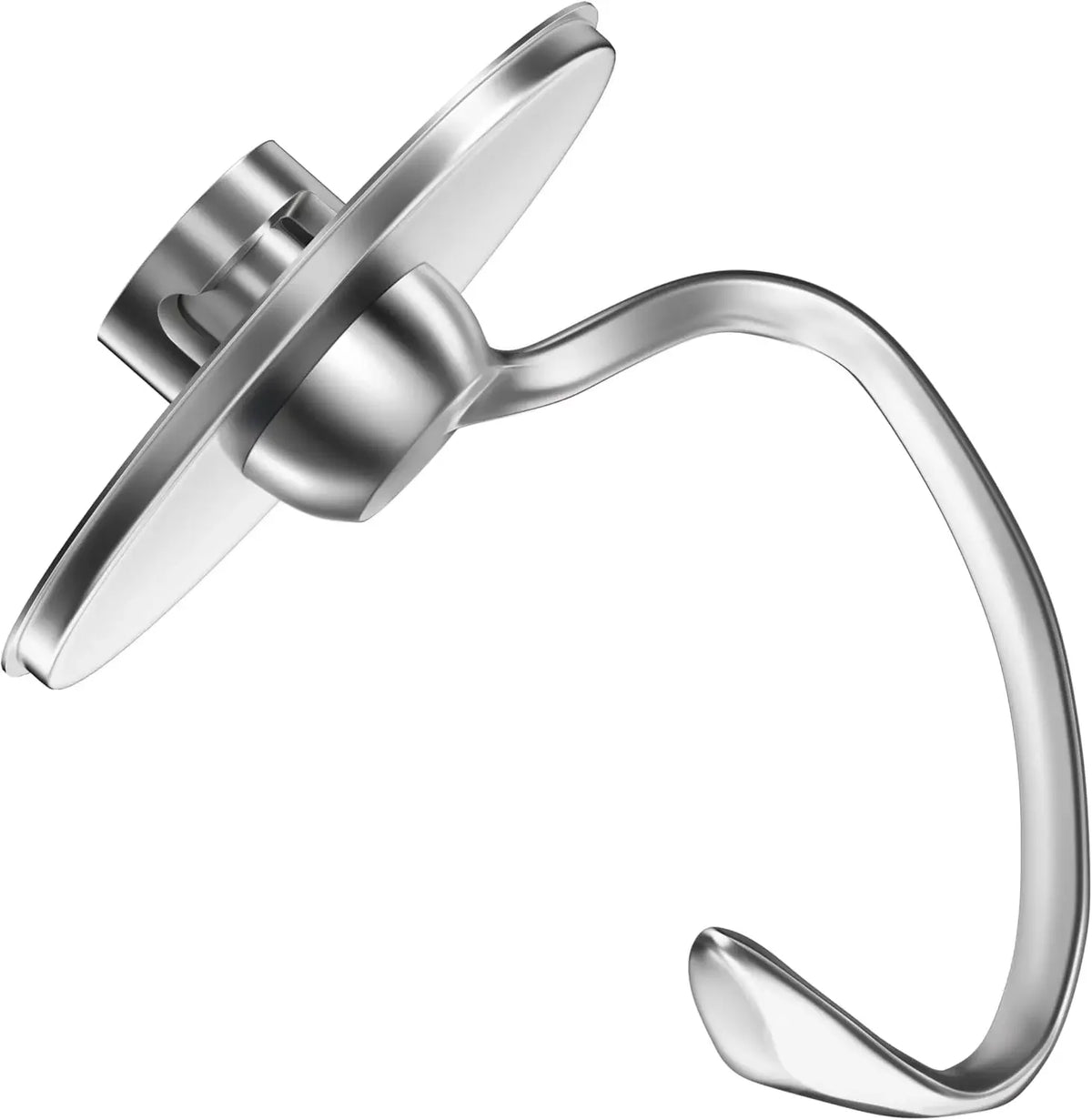 Stainless Steel Dough Hook Compatible with Kitchenaid 4.5-5QT Tilt-Head Stand Mixers Attachments Accessories Replacement, Polished