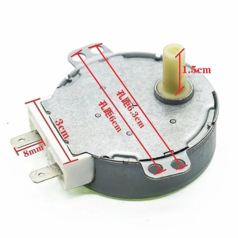 SM-2301AF1 microwave oven synchronous motor 220V 5/6r/min 4W turntable motor，1pcs