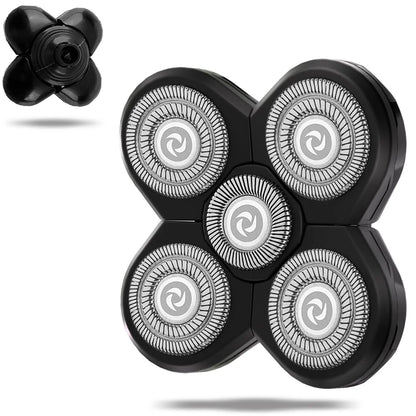 Replacement Head Shaver Replacement Blades, Bald Men Stainless Steel Rotary Blades for Electric Head Razor