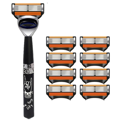 Six-Layer Replacement Razor Cartridges